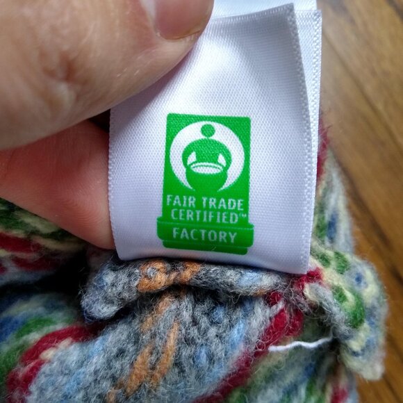 Lambswool Fair Isle Sweater with Argyle - Picture 7 of 7